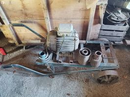 Elektro Motor 7.5 Ps mit zwei Riemenpuli
