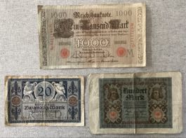 Deutsche Reichsbanknoten  2