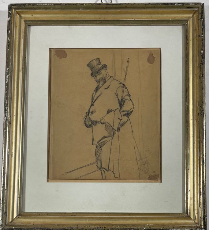 Barthelemy Menn (18151893) Zeichnung Kaufen auf Ricardo