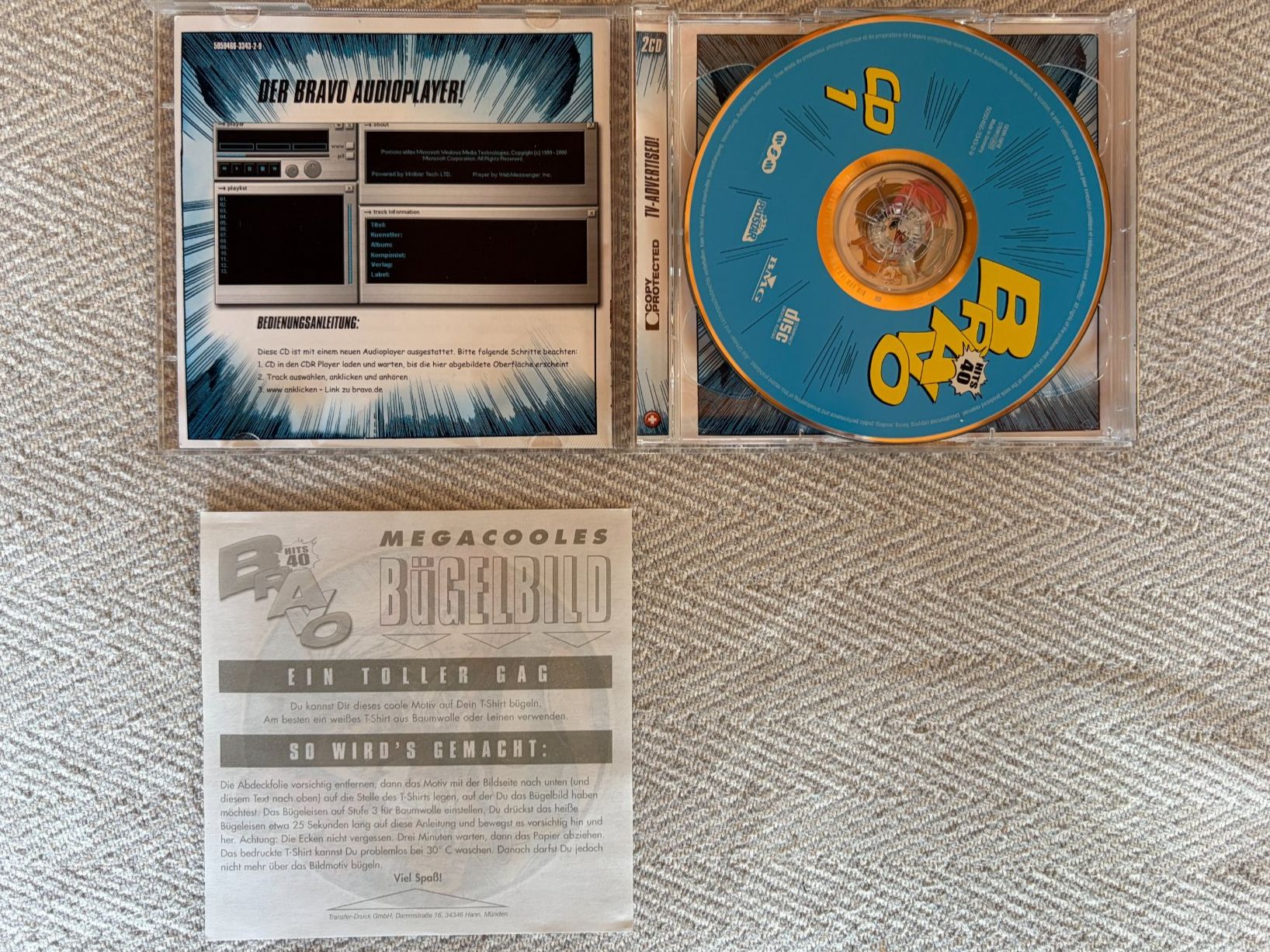 CD: BRAVO HITS Nr. 40 - mit Bügelbild – Usato da Aarberg venduto da umearocks 2