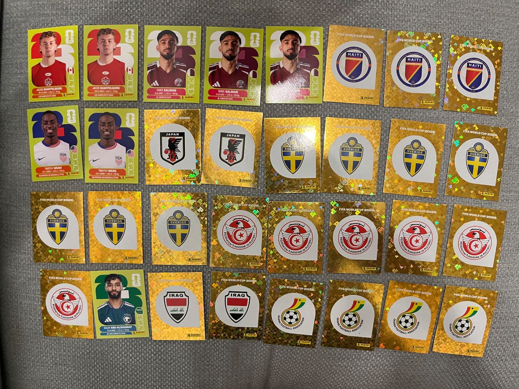 Panini Sammelbilder & Trading cards: 32 Panini WM Sticker Logos – Neu (gemäss Beschreibung) aus Stäfa von greety1981