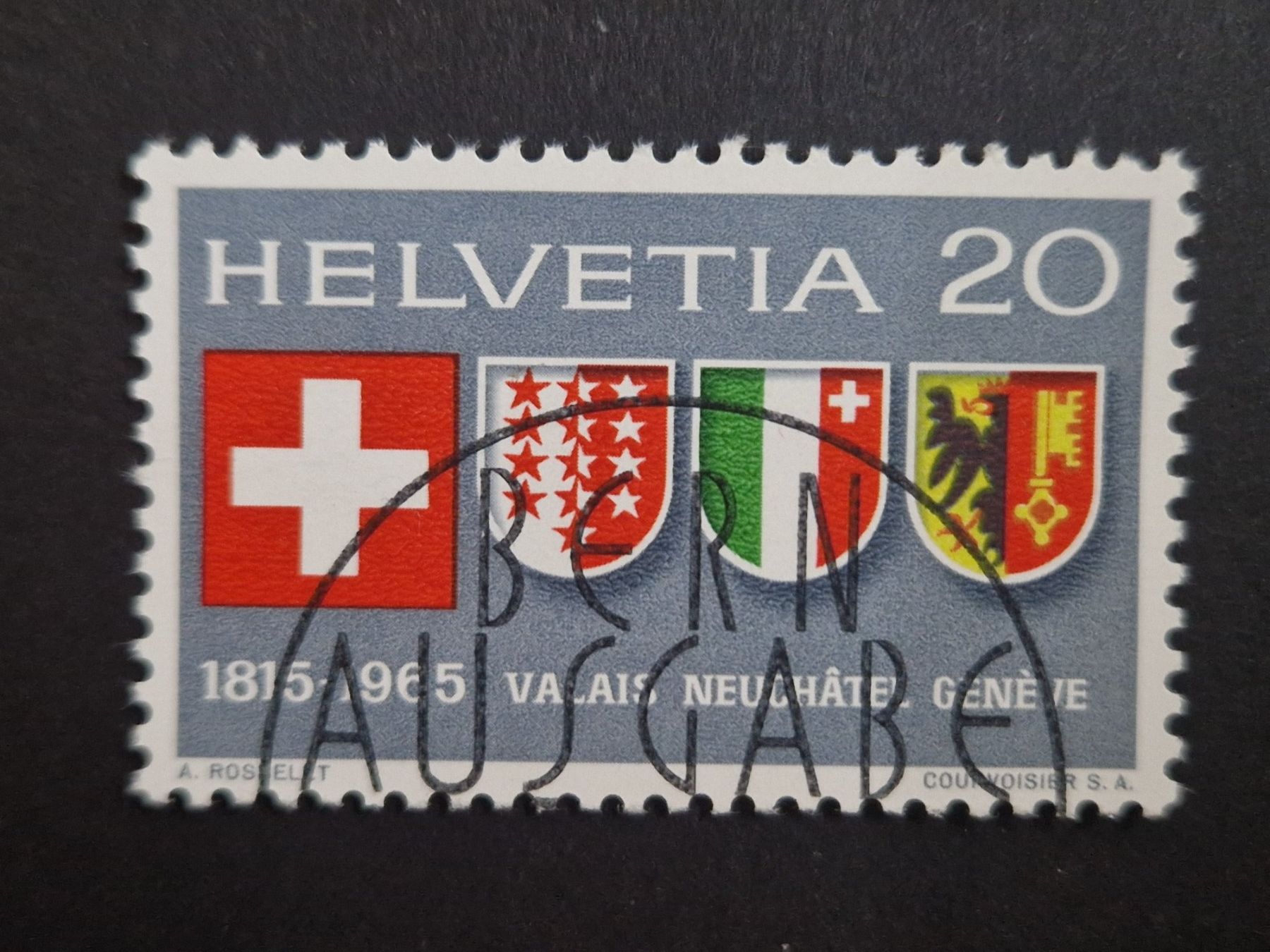 Tutti i francobolli: N° 432  ET Halbmond – Usato da Bouveret venduto da hckoala