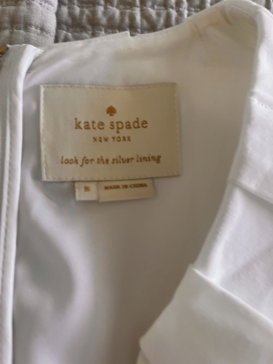 Kate Spade Vestiti: Kate Spade white ruffle dress size M EU40 – Usato da Luzern venduto da ycg_2nr9 3