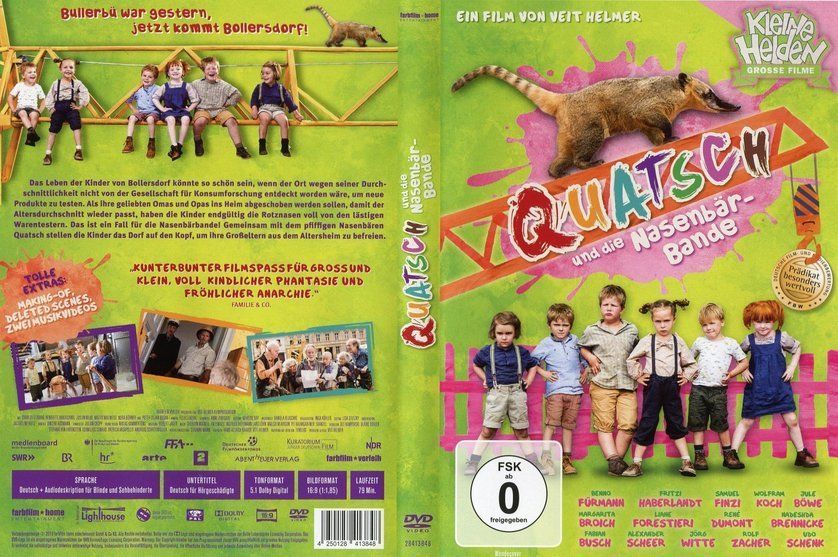 Tutti i DVDs: Quatsch und die Nasenbärbande      '2015 – Usato da St. Gallen venduto da elk2021 2