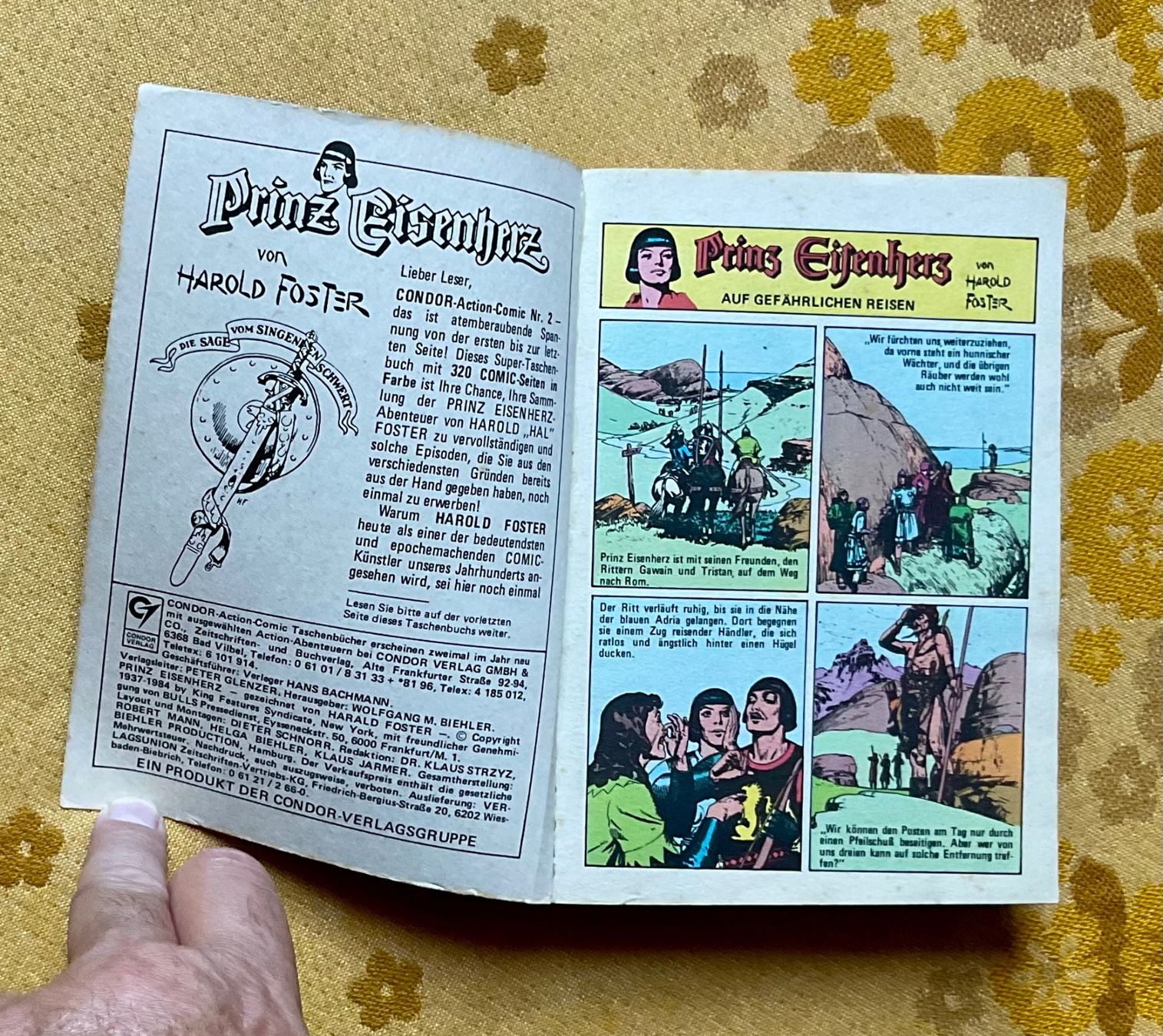 Fumetti: Condor-Action-Comic Taschenbuch Nr 2 von 1984 – Usato da Endingen venduto da nathan05 2