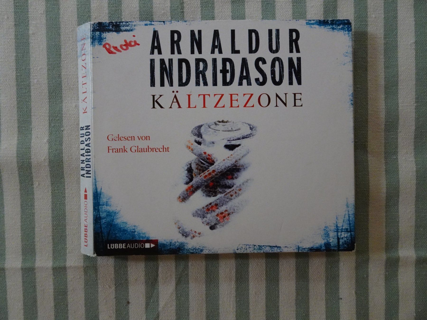 Audiolibri: Arnaldur Indridason - Kältezone  - Hörbuch - B1076 – Usato da Küssnacht am Rigi venduto da Bookslove-Divers