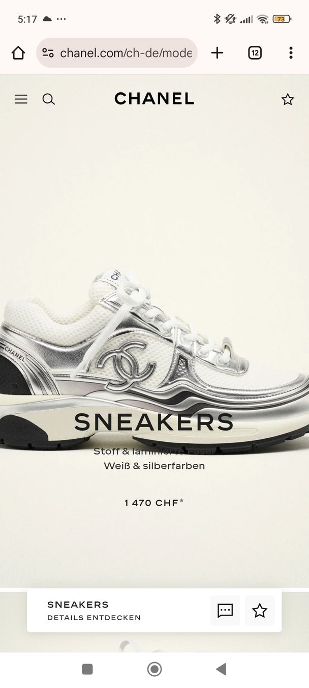 Chanel Scarpe da donna: CHANEL Sneakers – Usato da Erlenbach ZH venduto da nlh 8