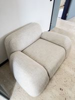 NEW Westwing Fauteuil Design Beige armchair