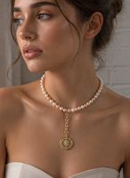 Süsswasser Choker Perlenkette Anhänger Halskette Collier NEU