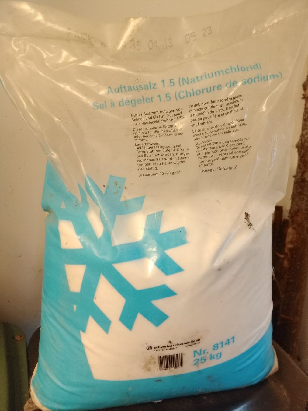 Sgombero neve: Auftausalz ca. 70 kg – Nuovo (secondo la descrizione) da Waldenburg venduto da STICKER_KING 2