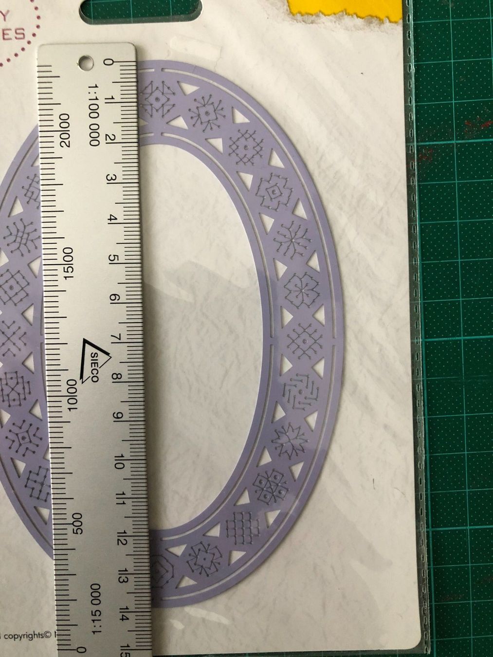 Schablonen: Nellies -Oval-Rahmen- Vorlage-Stitching Stensil – Neu und originalverpackt aus Fischbach-Göslikon von 78anna 2