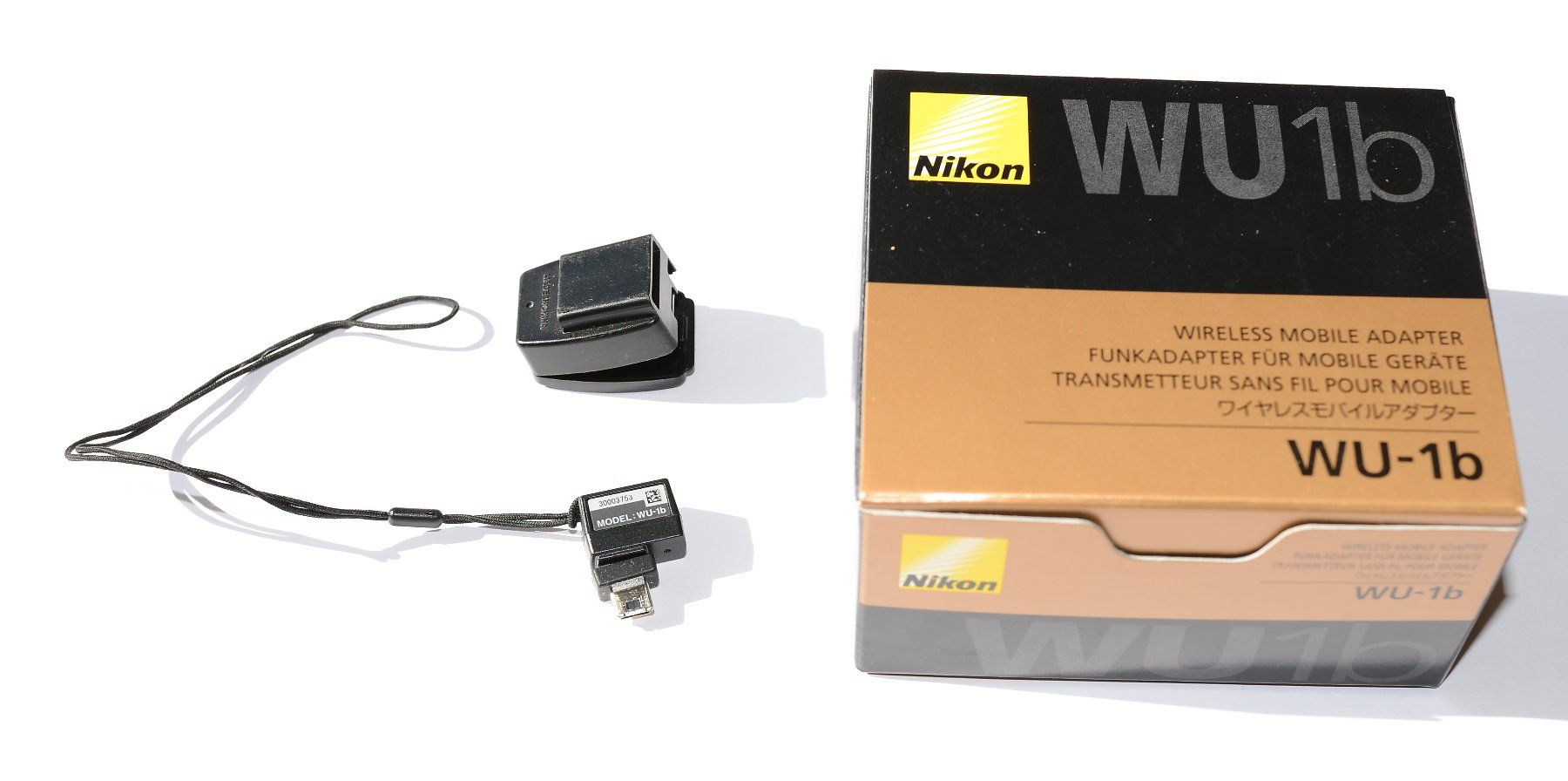 Nikon Unità & Adattatore: Nikon WU-1b Wireless Mobile Adapter – Usato da Wädenswil venduto da roger_wpg