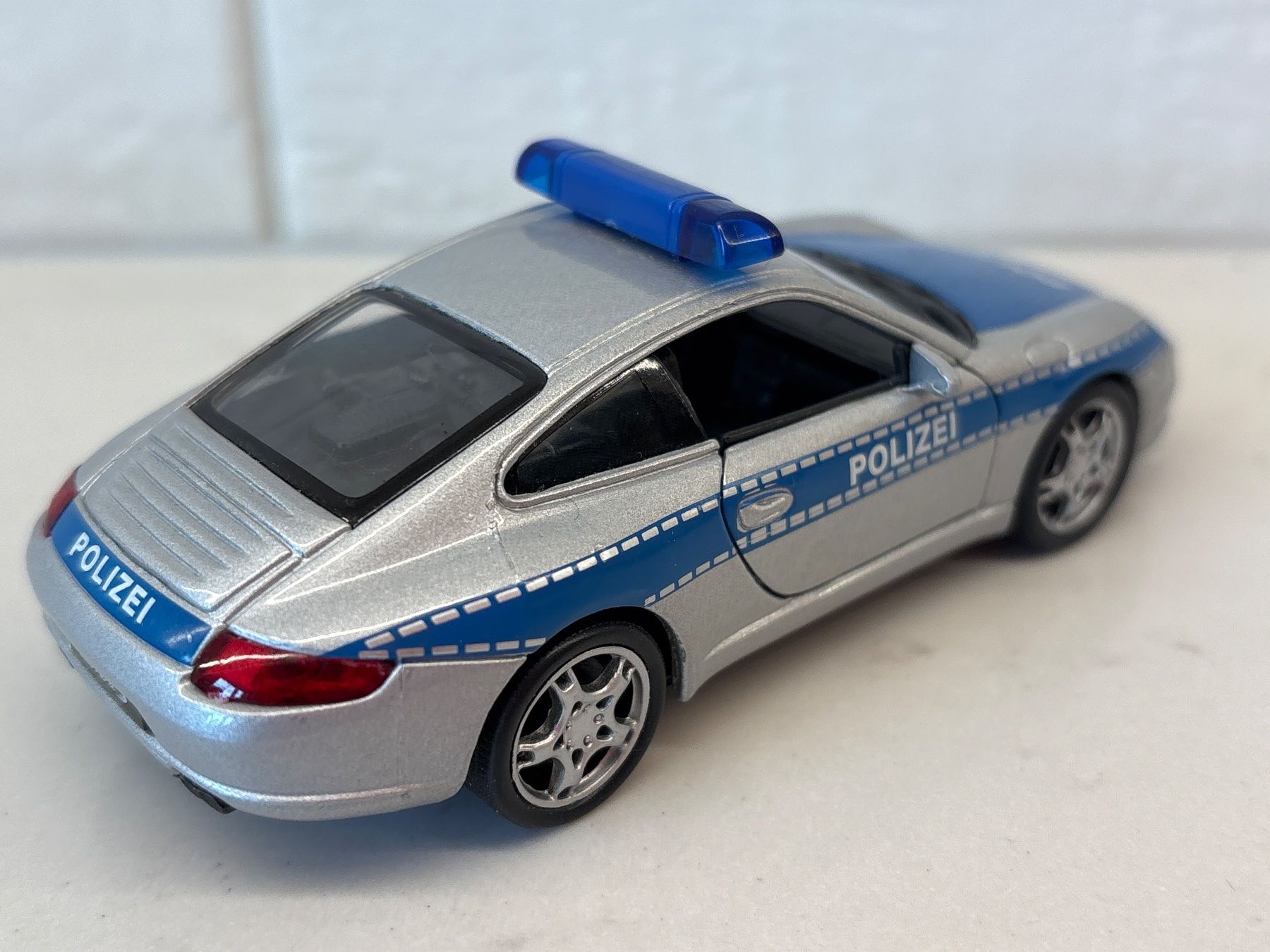 Welly Modellini d'auto: Welly Porsche 911 Polizei 1/35 – Usato da Gollion venduto da Hampton 1