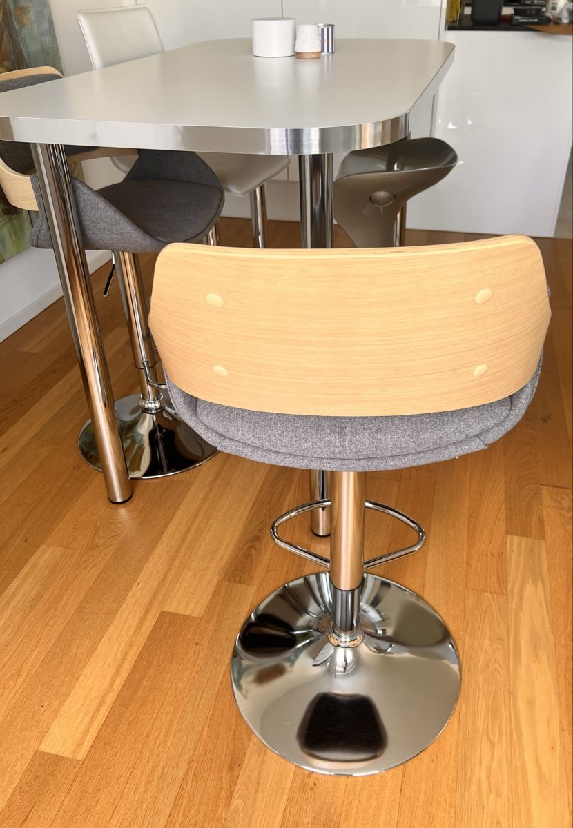 Set di tavolo e panche: Tisch & 6 Stühle - weiss & modern - Stil Bar – Usato da Steinhausen venduto da Cilou1 4