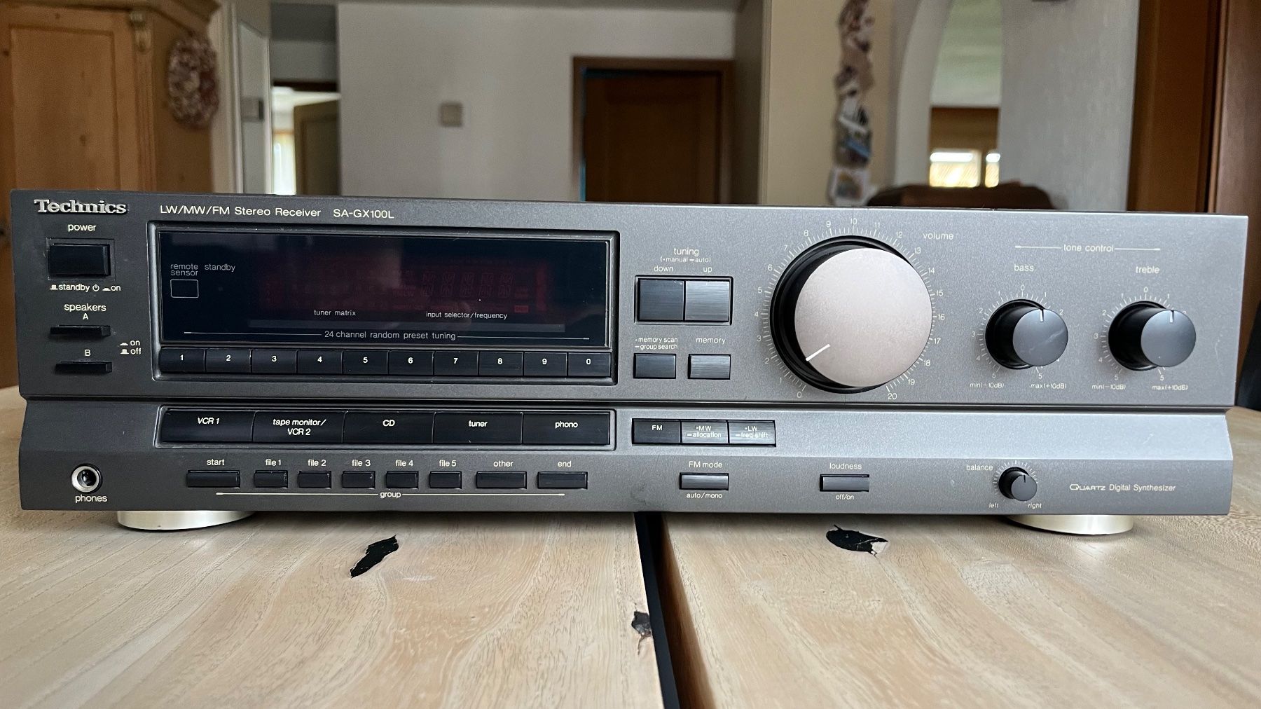 Technics Receiver: Technics SA-GX100LE Stereo Receiver – Gebraucht aus Wagen von Heisch1 1