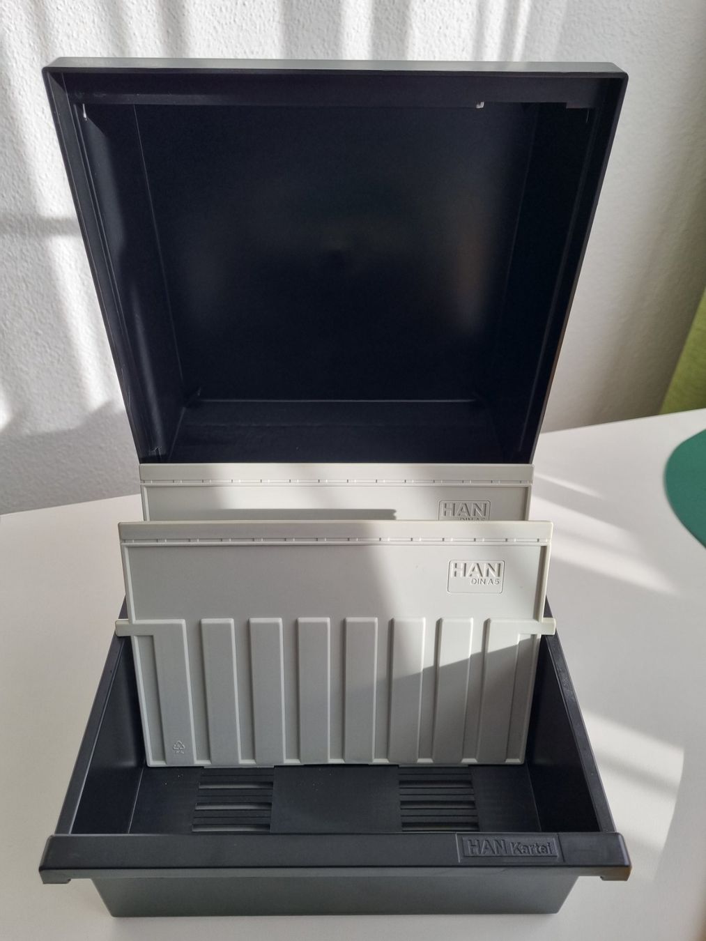 HAN KARTEIKASTEN A 5 QUER PLUS REGISTER A-Z (ovp) (Gebraucht) in ...