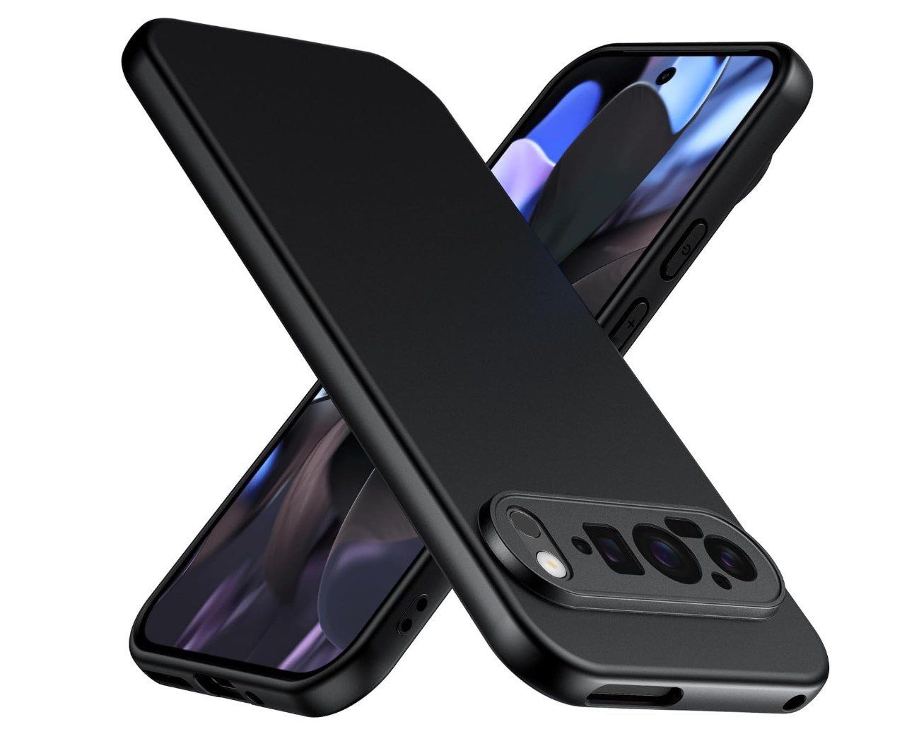 Google Cover & Protezioni schermo: Google Pixel 9 Pro Hülle Case black matt TPU dünn weich – Nuovo e nell'imballaggio originale da Rorschacherberg venduto da elektrofreak