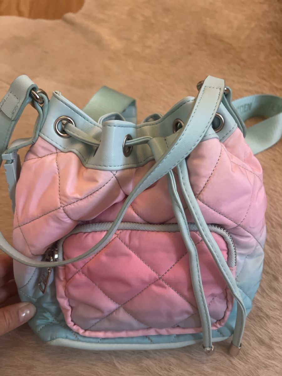 Steve Madden Borse da donna: Steve Madden Beuteltasche rosa blau gesteppt – Nuovo (secondo la descrizione) da Richterswil venduto da ang_2vks 4