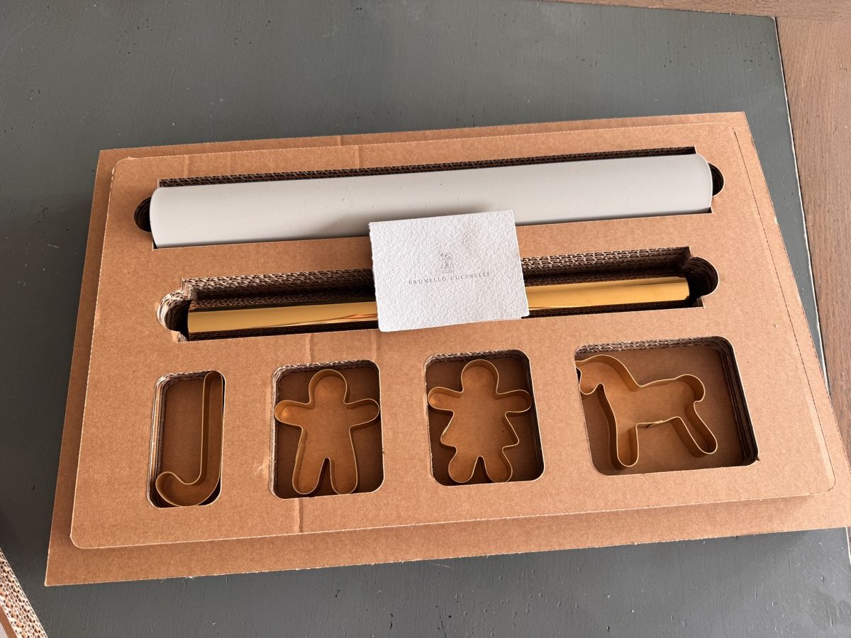 Küchengeräte: Brunello Cucinelli Cookie Cutters & Mat New Christmas Baking – Neu (gemäss Beschreibung) aus Zug von Arina2 8