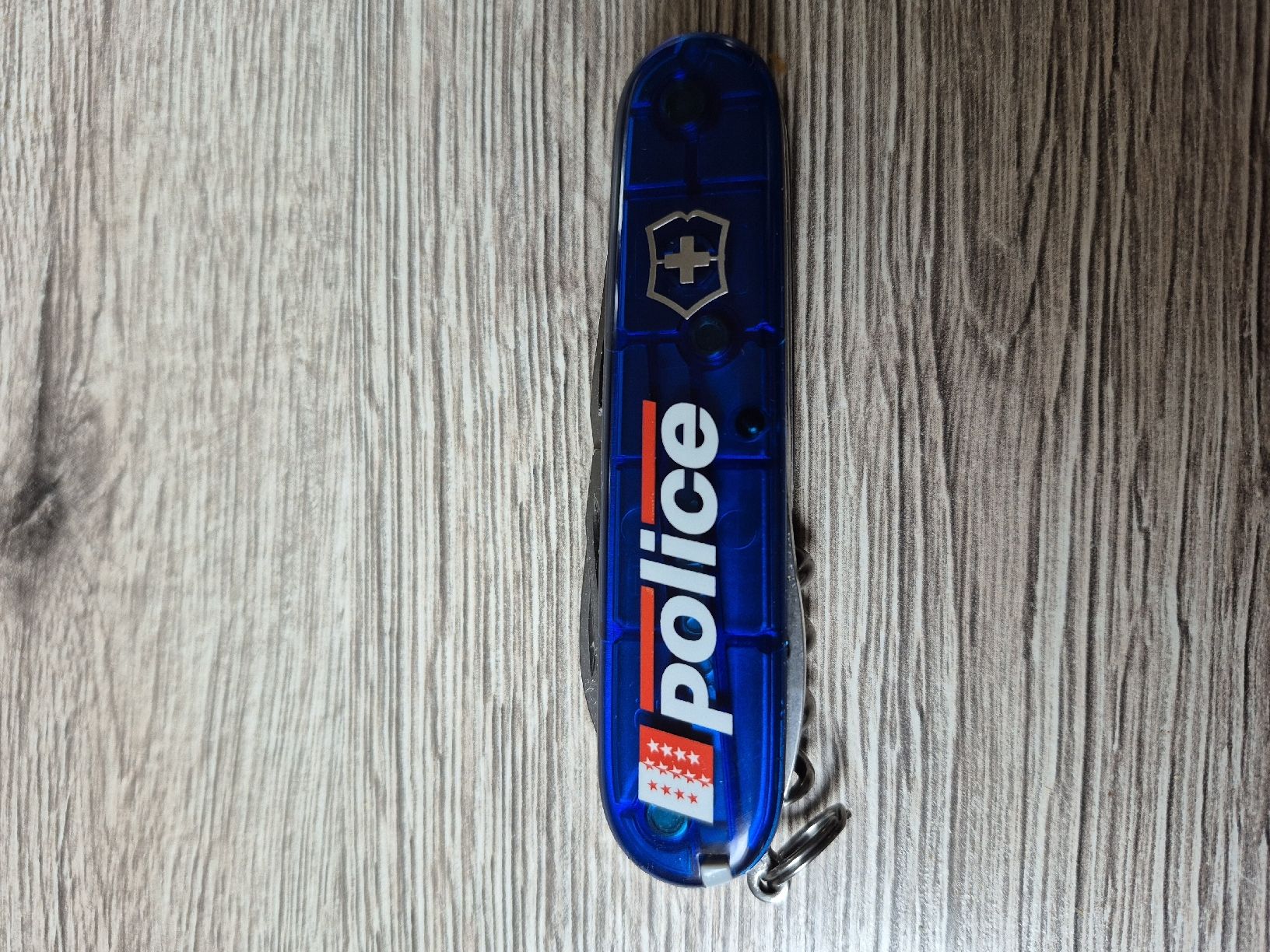 Victorinox Coltelli tascabile: Victorinox Sackmesser, Kantonspolizei Wallis – Nuovo (secondo la descrizione) da Regensdorf venduto da schmidi1964