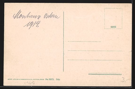 Cartoline postali: AK Caux, Palace Hotel – Usato da Berlin venduto da bartko-reher 1