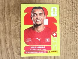 Panini FIFA World Cup Sticker Manuel Akanji SUI 4