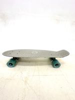 Penny Board skateboard grey green used