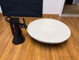 Godox SL100Bi Bi-Color LED Videolicht inkl. 2tem Reflektor