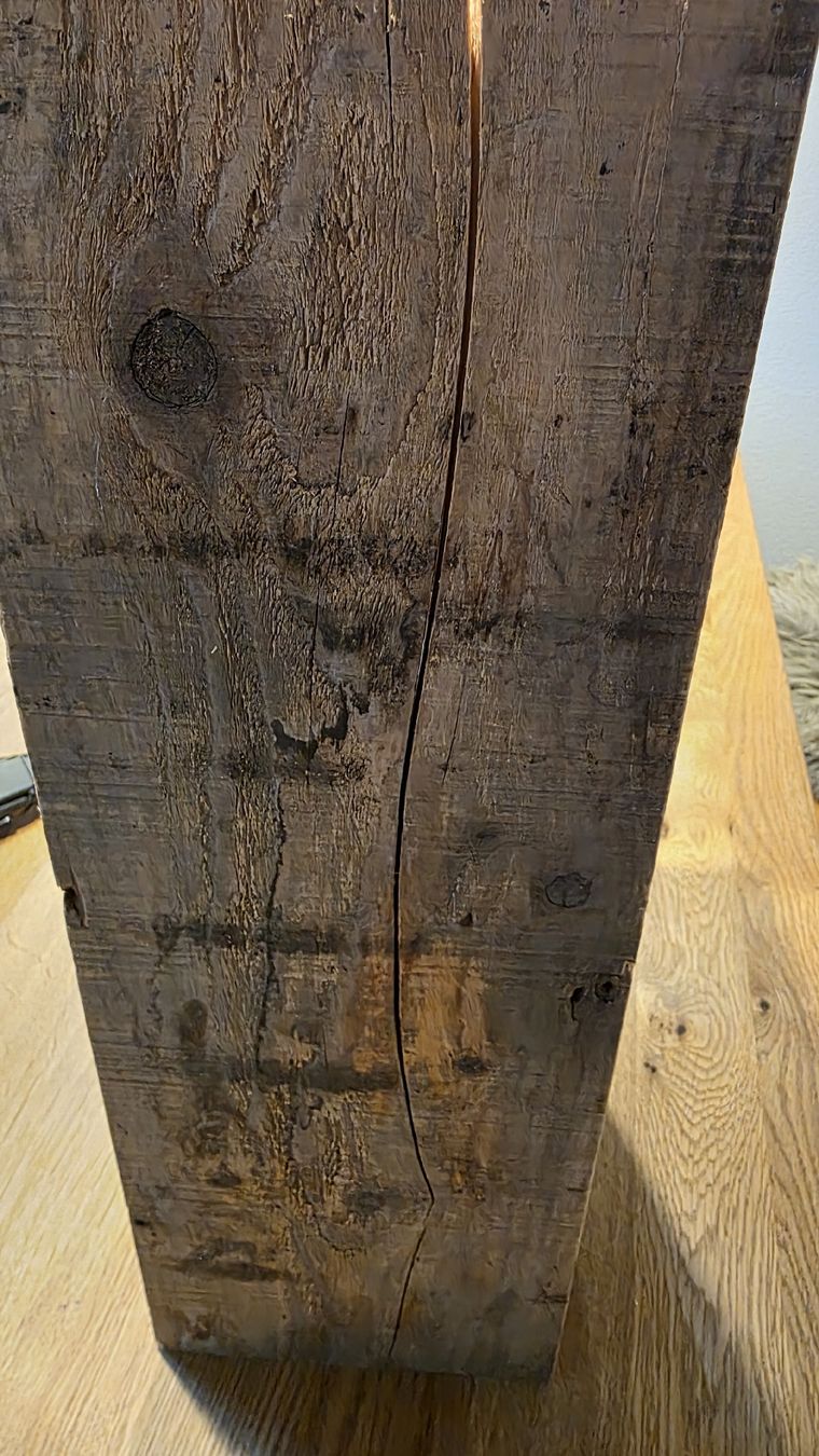 Scaffali: Holz Gestell mit Glaseinsatz rustikal  – Usato da Kerns venduto da Joe990 2