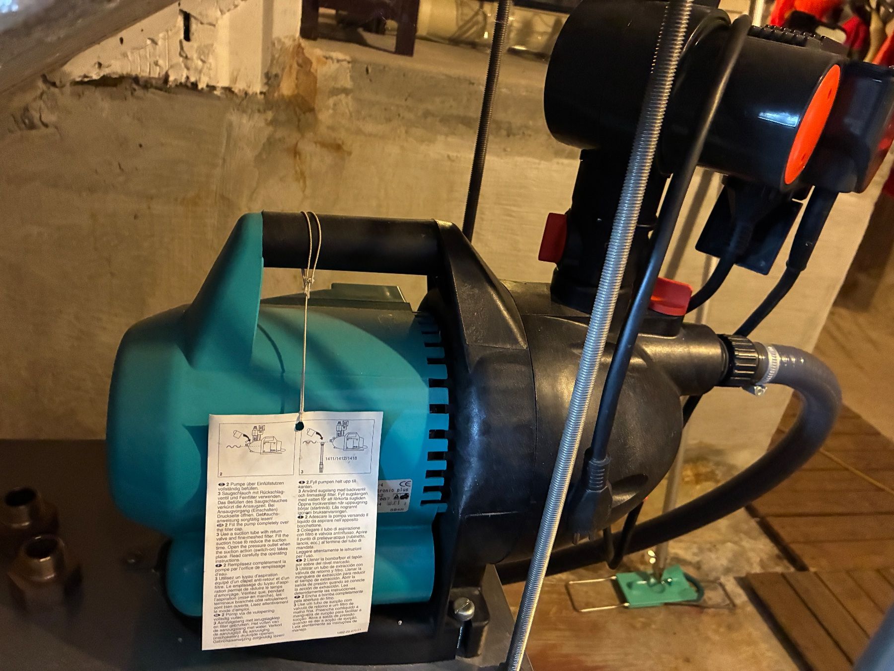 Gardena Pompe & Parti di ricambio: Hauswasserautomat/Pumpe Gardena 4000/4 electronic plus 800W – Usato da Goldau venduto da padlmucki 1