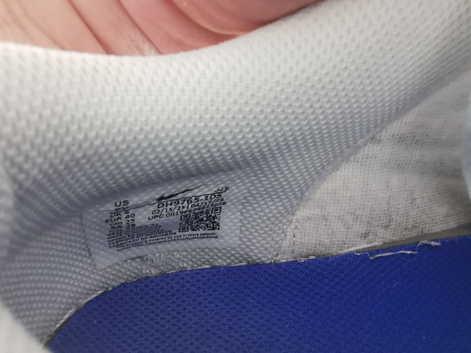 Nike Scarpe da uomo: Nike Dunk low blue royal  40 – Usato da Bern venduto da ged_ffx9 3