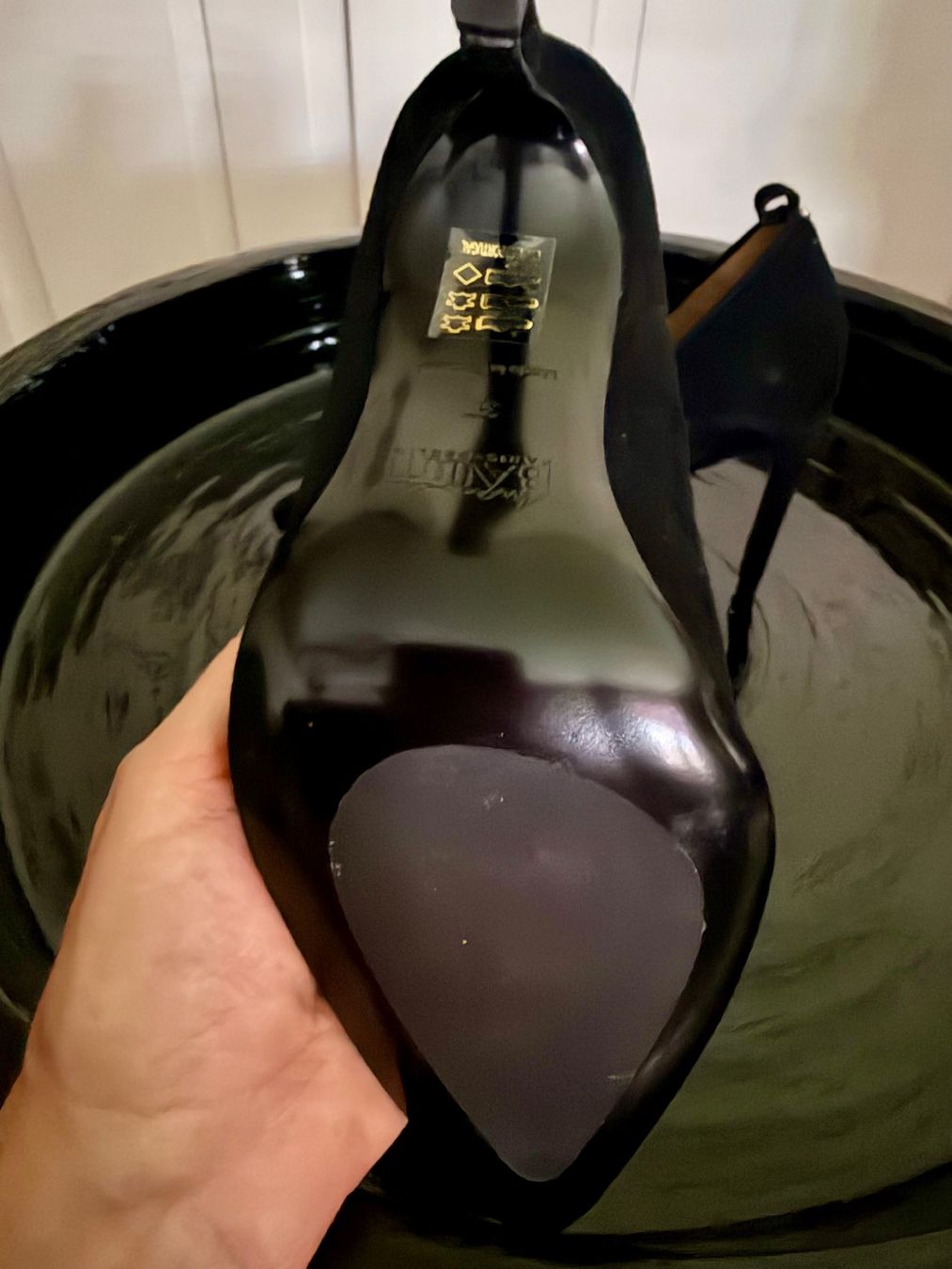 Scarpe da donna: Pumps schwarz Wildleder Grösse 37 Dame neu – Nuovo e nell'imballaggio originale da Zürich venduto da Secretwish007 3