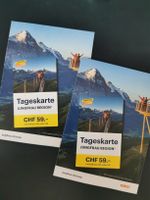 2 Gutscheine Tageskarte Jungfrau Region Coop