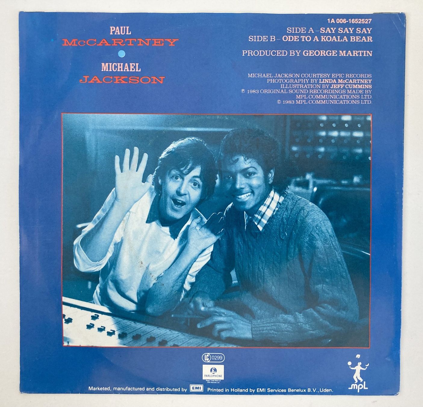 Dischi in vinile: PAUL McCARTNEY AND MICHAEL JACKSON - SAY SAY SAY – Usato da Bottens venduto da hotter-than-hell 1