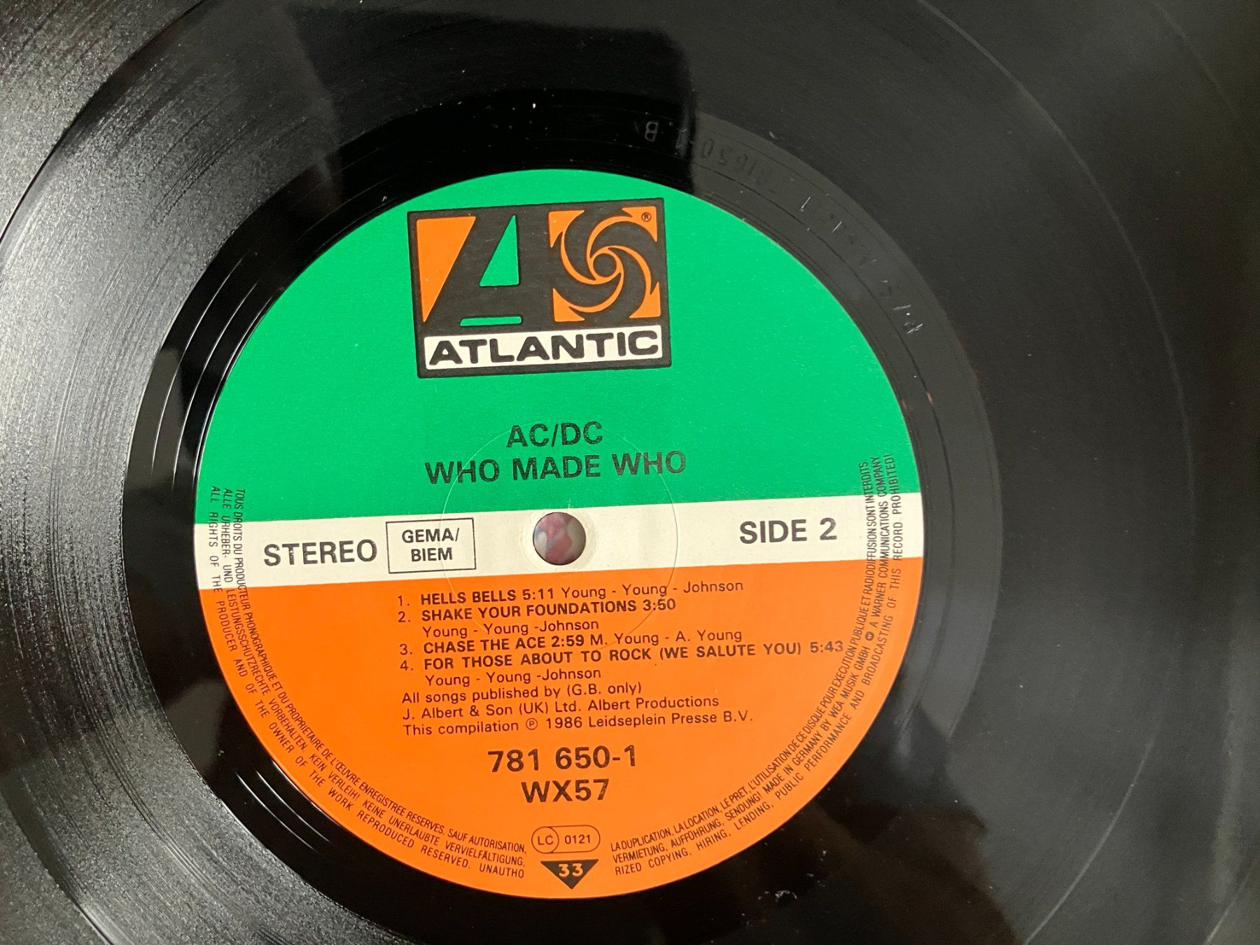 Vinyles: AC/DC – D'occasion à Aarwangen par Jukebox3 8