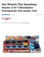 Hot Wheels Speedway Hauler 2-in-1 Rennbahn-Transporter