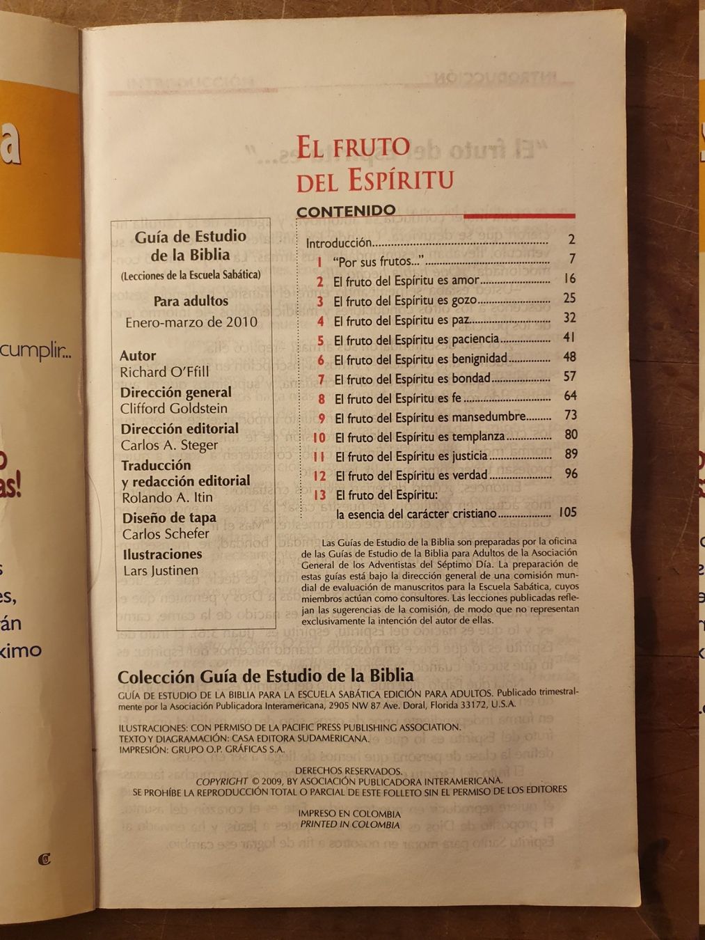 Libri: El Fruto del Espiritu - – Usato da Zürich venduto da loosebone 1