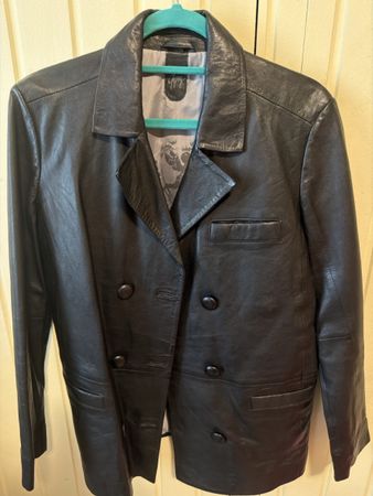 gipsy leder blazer/jacke