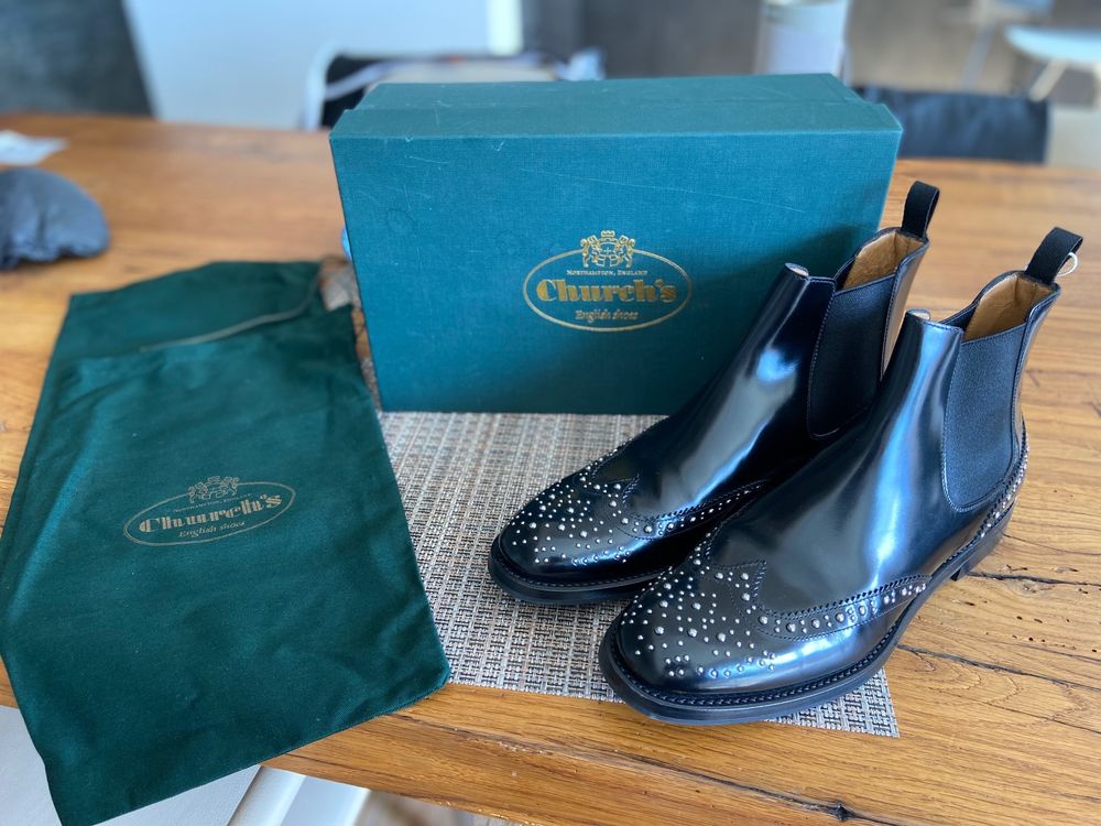 church bottines femme