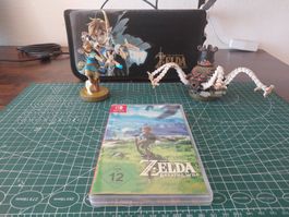 Breth of the Wild + 2 Amibo's + Switch 1 Hülle