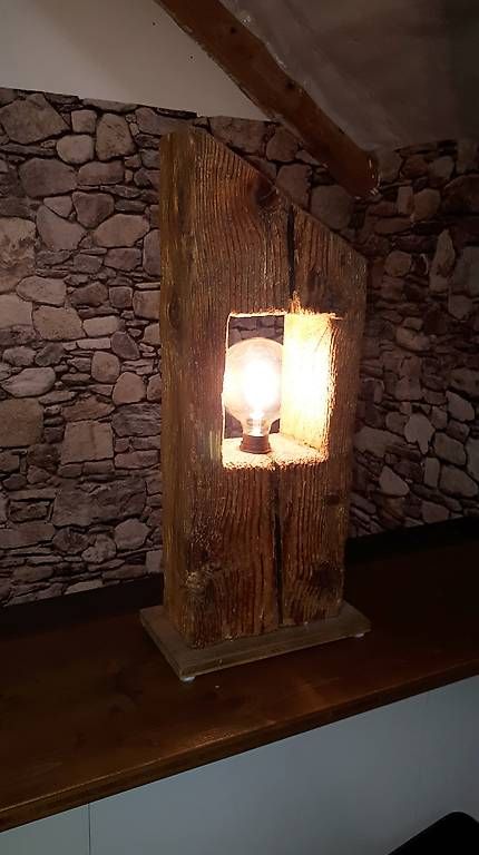 Lampade: altholz Leuchte  Lampe – Usato da Wald ZH venduto da Orgelfreak