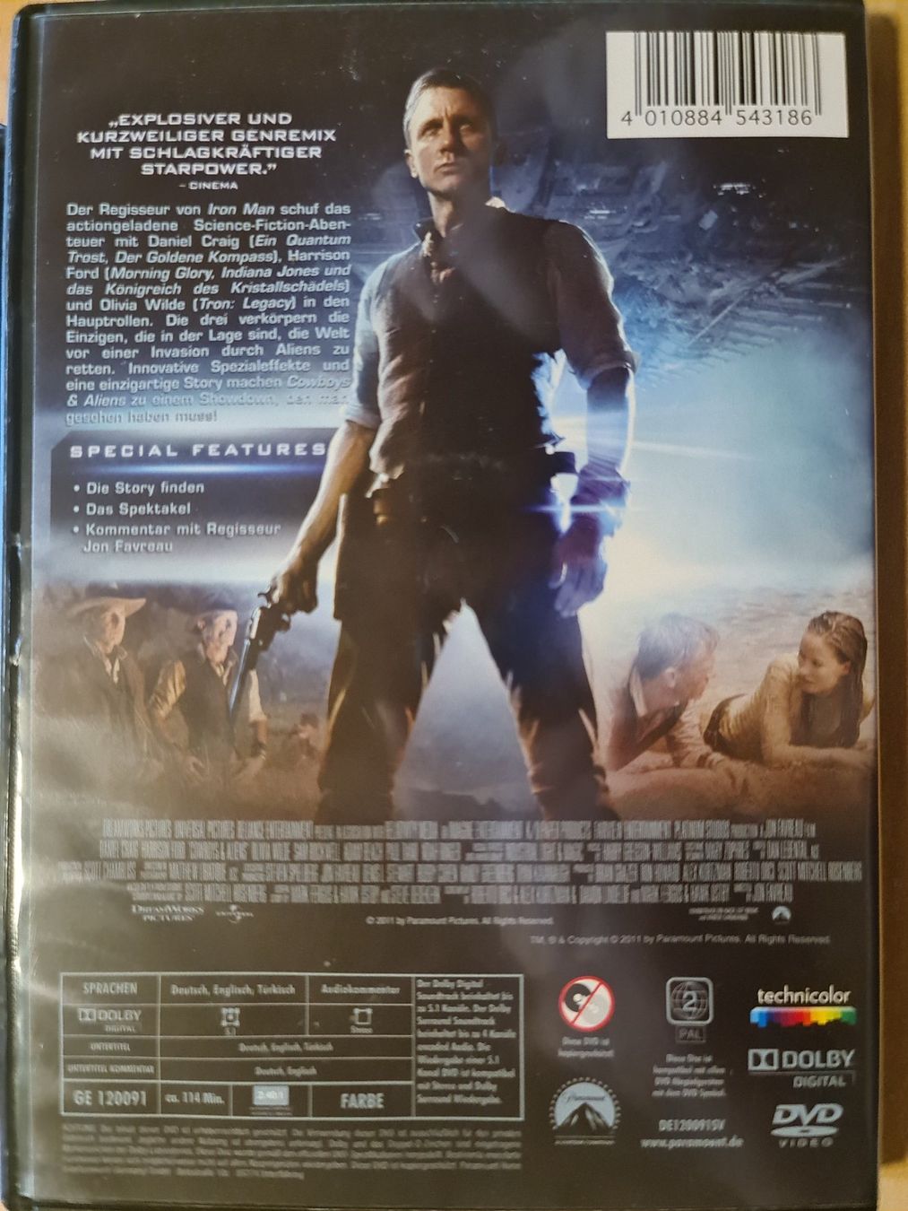 Tutti i DVDs: Cowboys & Aliens – Usato da Dintikon venduto da Vexi 1