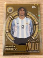 Topps Collector Tin Argentinien Gold Vault Hernan Crespo