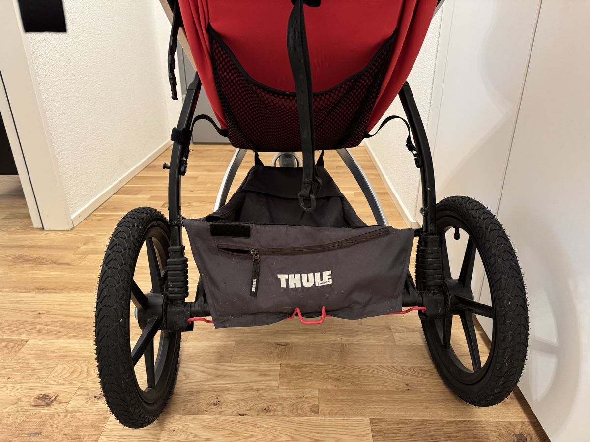 Thule Urban Glide Stroller Red Jogging Buggy All Terrain