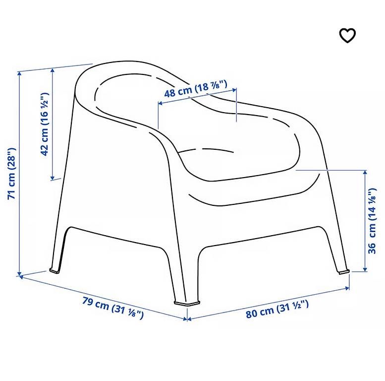 Ikea Poltrone: SKARPÖ Garten/Balkom-Sessel 2x – Usato da Basel venduto da han_n7py 1