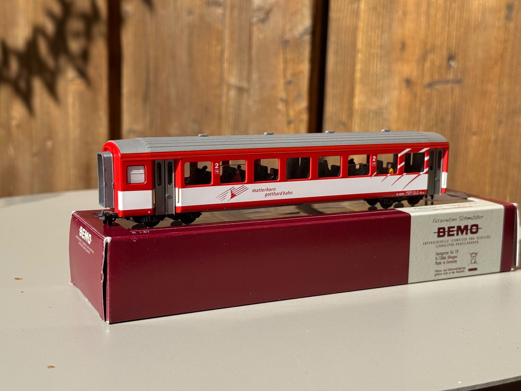 Bemo Modelleisenbahnen: Bemo MGB B 4253 – Gebraucht aus Spiez von ric_vy6z 1