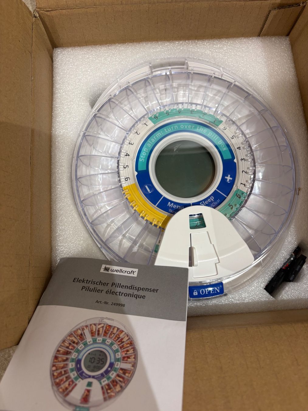 Attrezzature mediche: Wellcraft elektrischer Pillendispenser – Usato da Niederbuchsiten venduto da Mer75