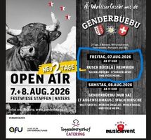 Genderbüebe OpenAir 2026