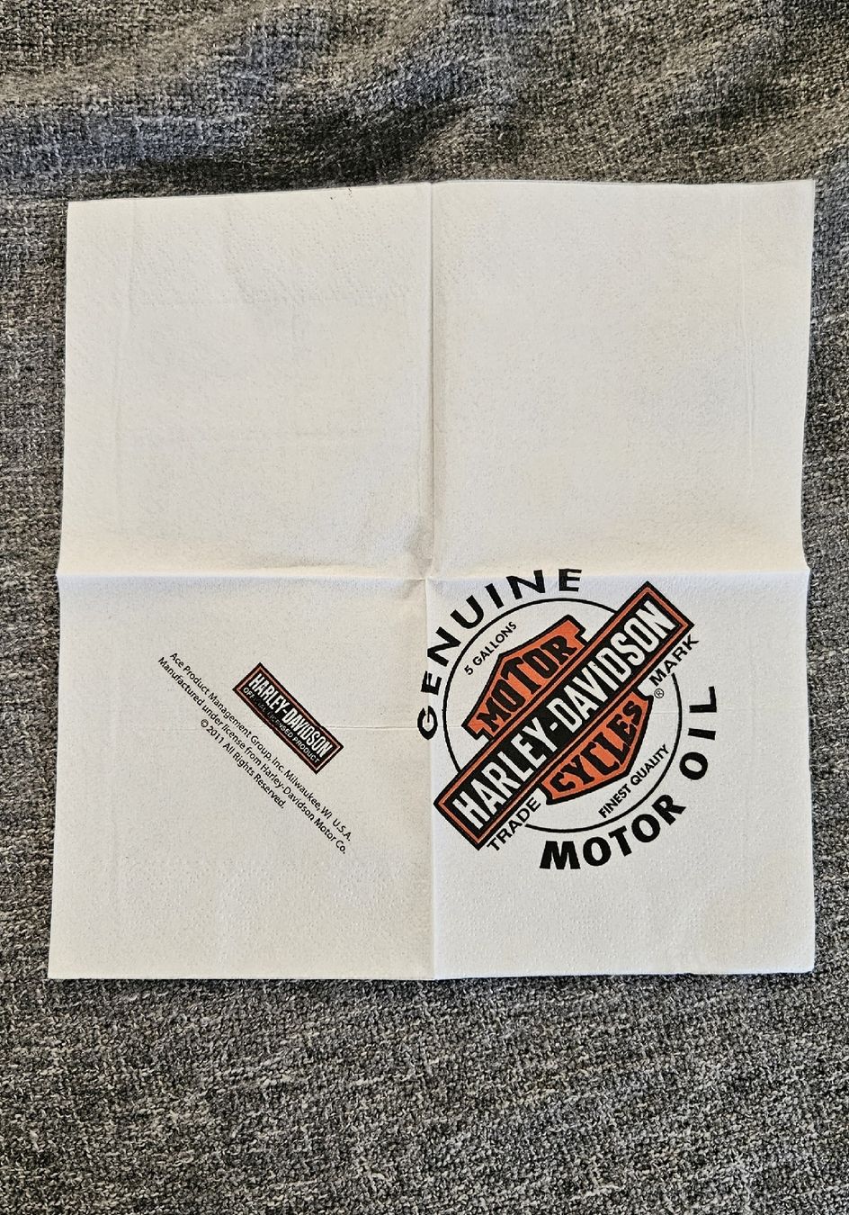 Tovaglioli: Harley Davidson Servietten 100 Stück. – Nuovo e nell'imballaggio originale da herisau venduto da Florusa 2