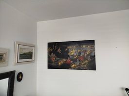 Painted Lacquer Panel, China, MidleTwentieth